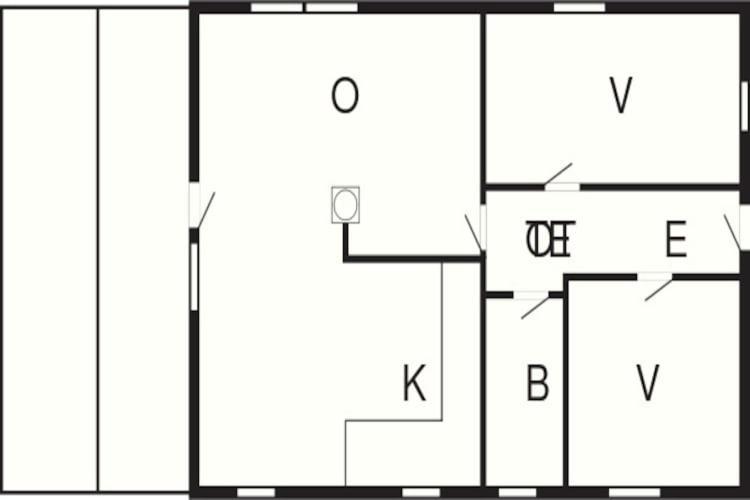 5 Person Holiday Home In R M Kongsmark Extérieur photo